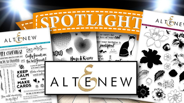 Altenew Stamps spotlight on