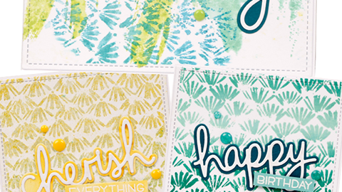 tips for using background stamps