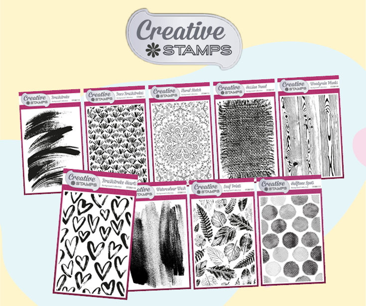 background stamps range creative dies