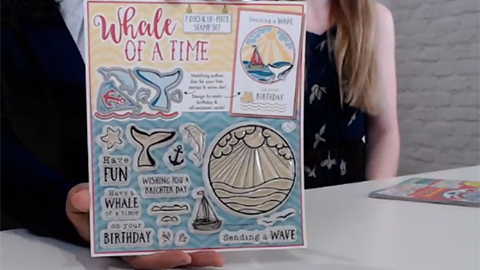 whale of a time stamp set