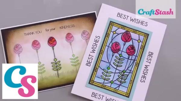 Tutorial: Pretty Quick Rosebud stamps by Ann-Marie Vaux