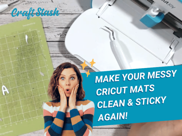 How to Clean a Cricut Mat (and other tips for keeping your mat sticky for longer!)