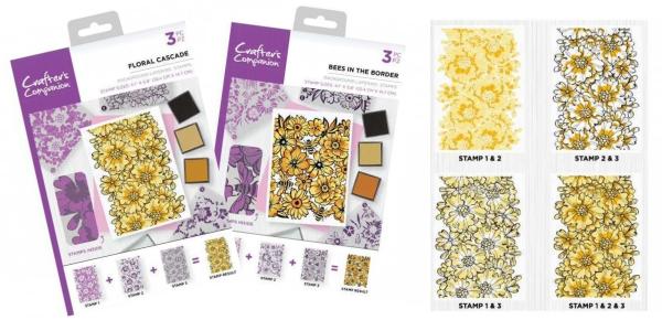 Demo: Crafter's Companion Background Layering Stamps