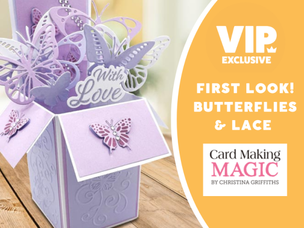 Butterflies and Lace from Card Making Magic