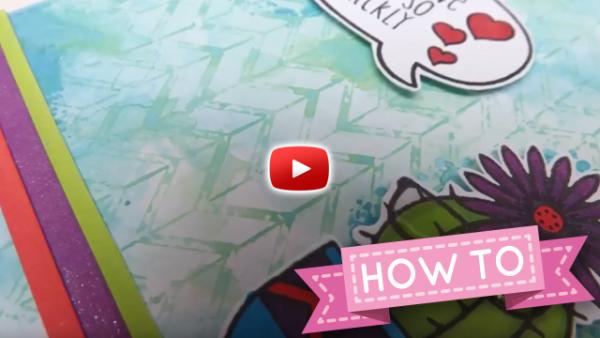 HOW TO: Creative Stencil Chevron by Crafti Potential