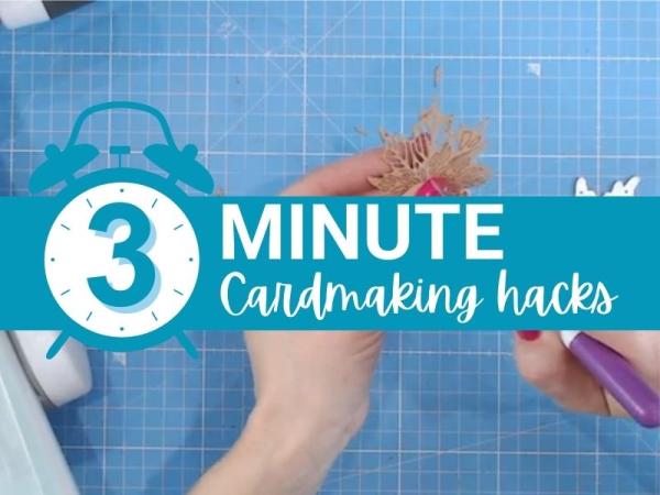 3 Minute Card Making Hack - Inking Your Dies