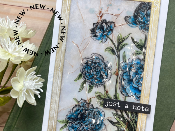 TEXT{ures} Opulence Collection & Vintage Effect Cardmaking Tutorial