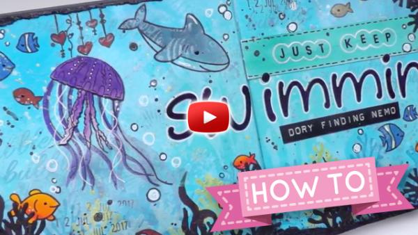 HOW TO: Nuvo Mousse + By The Shore = an underwater adventure! By Arti Potential