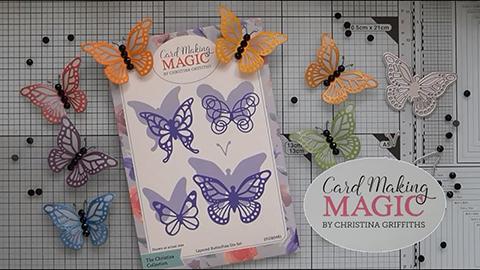 HOW TO: Magnetic butterflies with Card Making Magic - by Crafti Potential