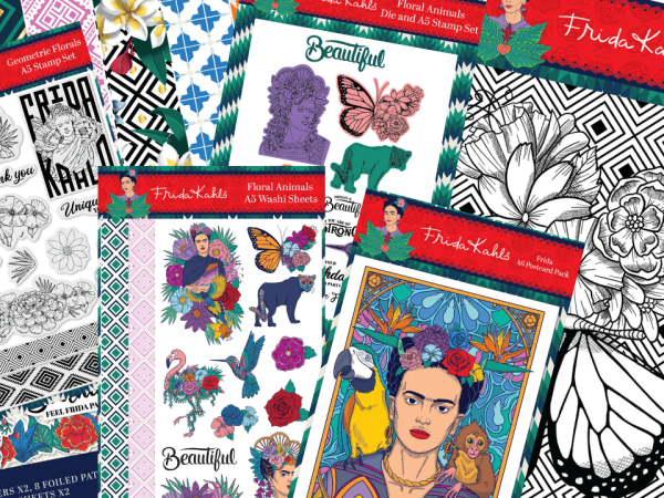 Frida Kahlo Art Kit for Cardmakers and Crafters