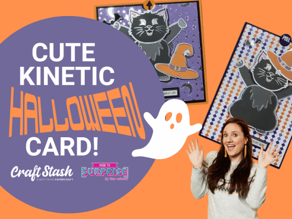HALLOWEEN Kinetic Cat Card Tutorial!