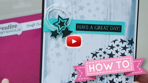 HOW TO: Creative Stencil Stars by Claire Newcombe
