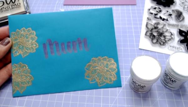 Layered Heat Embossing with Altenew Sunlit Kit