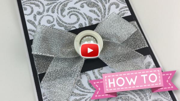 HOW TO: Creative Stencil Flourish by Crafting Diva