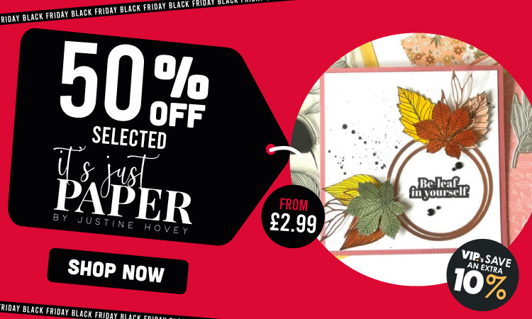 50% Off Selected It's Just Paper