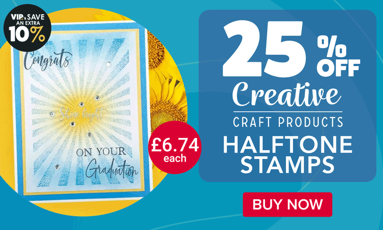 25% Off Creative Craft Products Halftone Stamps