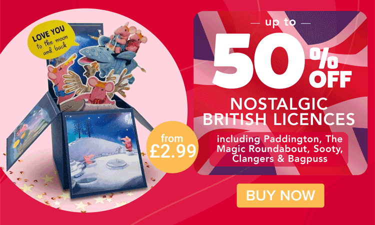 Up To 50% Off Paddington, The Magic Roundabout, Sooty, Clangers & Bagpuss