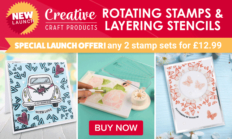 Creative Craft Products Rotating Stamps & Layering Stencils