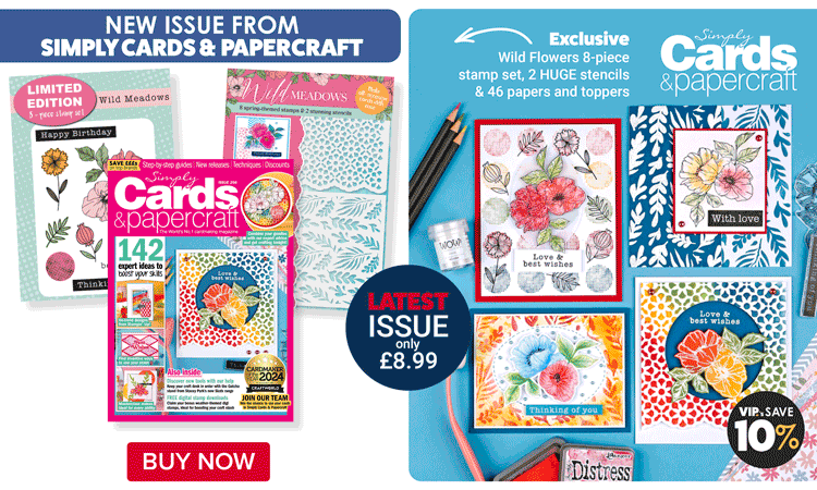 Simply Cards & Papercraft magazine issue 256 out now