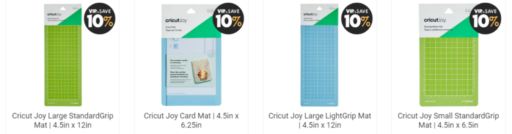 cricut mats for cricut joy